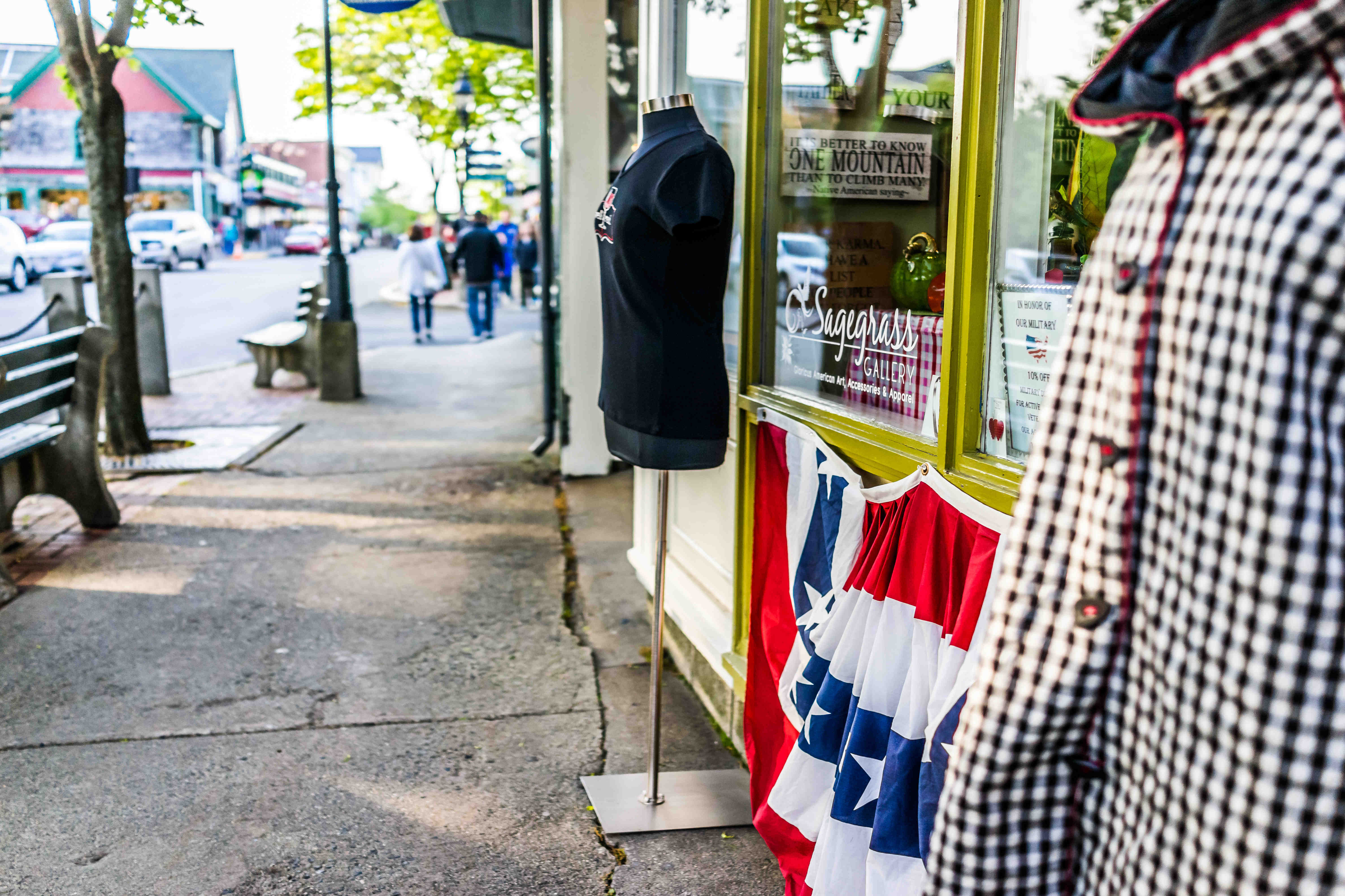 There are plenty of shops along Rapaport's Main Street